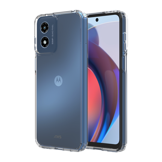 Axessorize ULTRA CLEAR Drop-tested Case for Motorola Moto G Play (2024)