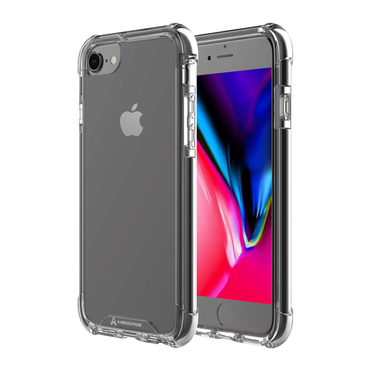 Axessorize PROShield Military-Grade Protection Clear Case for Apple iPhone 6/7/8/SE 2nd Gen