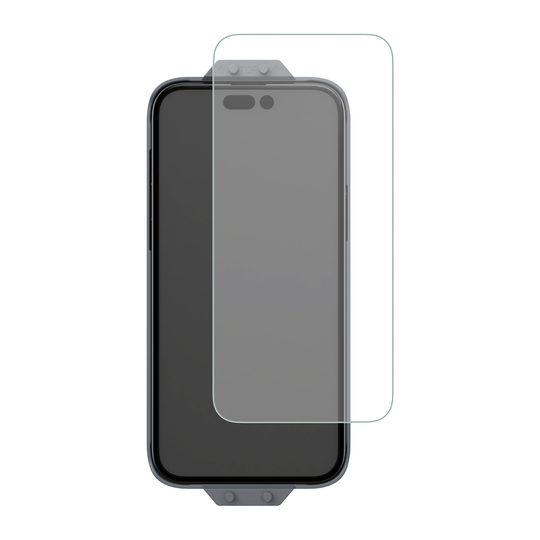 AXS ARMORGlass Pro Screen Protector with installation tray for Apple iPhone 15 Pro Max