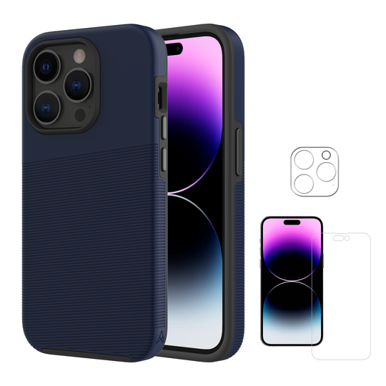 Axessorize PROTech Plus Étui & Protecteur d’écran et de lentille de caméra pour Apple iPhone 14 Pro Max