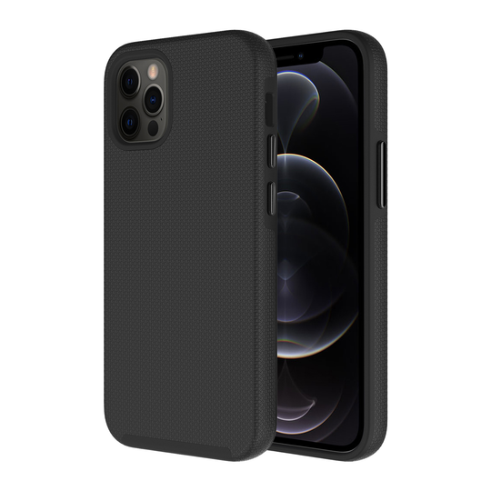 Axessorize PROTech Dual-Layered Anti-Shock Case with Military-Grade Durability for Apple iPhone 12/12 Pro