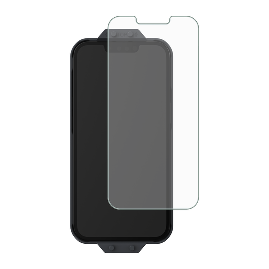 AXS ARMORGlass Pro Screen Protector with installation tray for Apple iPhone 17e/16e/14/13/13 Pro