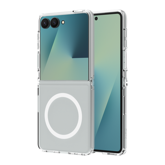AXS ULTRA CLEAR Magnetic Compatible Drop-tested Clear Case for Samsung Galaxy Z Flip 8