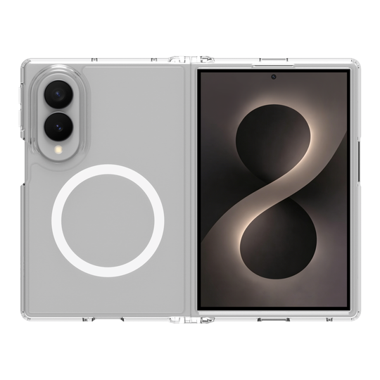 AXS ULTRA CLEAR Magnetic Compatible Drop-tested Clear Case for Samsung Galaxy Z Fold 8