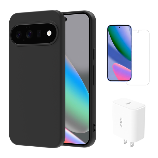 AXS POP Bundle | Pop Shell Case, Screen Protector & 30W Charger for Pixel 11