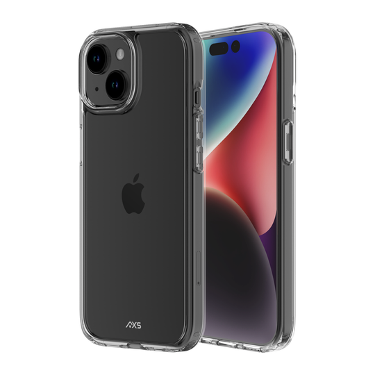 AXS ULTRA CLEAR Drop-tested Clear Case for Apple iPhone 15