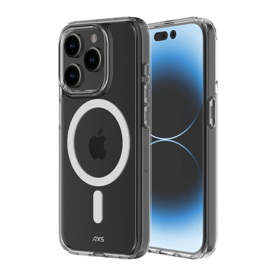 AXS ULTRA CLEAR MagSafe Compatible Drop-tested Clear Case for Apple iPhone 15 Pro