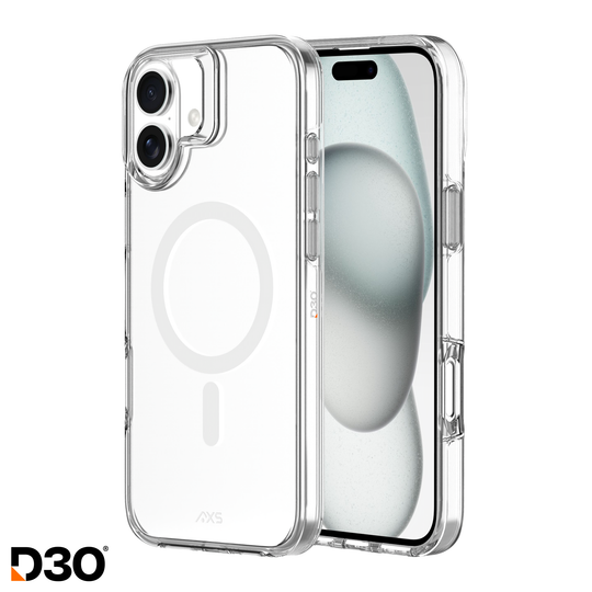 AXS Crystal Shield D3O® Magsafe Compatible Apple iPhone 16 Plus