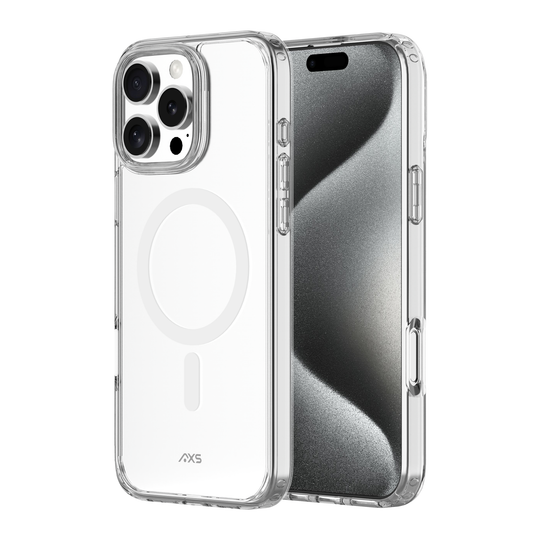 AXS ULTRA CLEAR MagSafe Compatible Drop-tested Clear Case for Apple iPhone 16 Pro Max