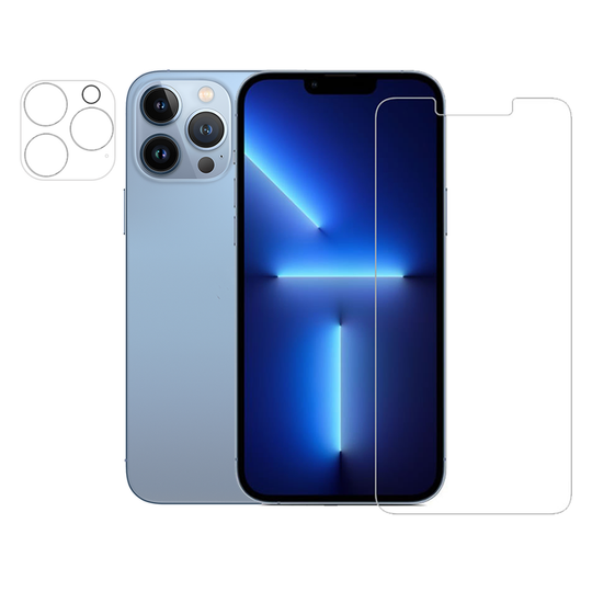 Axessorize ARMORGlass Protecteurs d'écran et lentille de caméra pour Apple iPhone 13 Pro