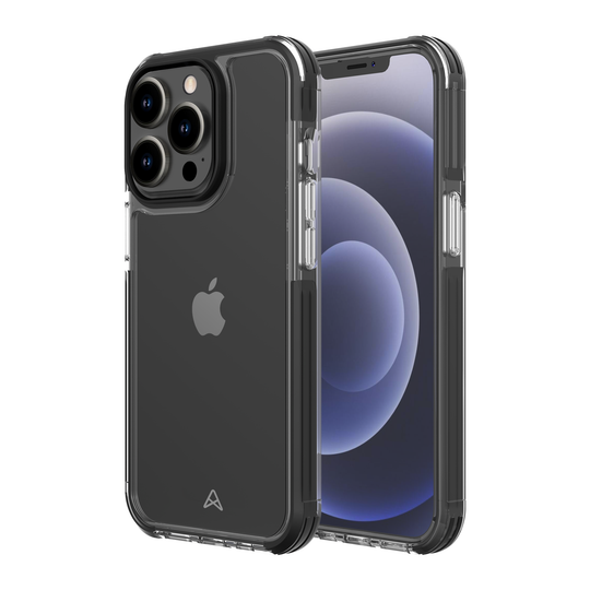 Axessorize PROShield Plus étui transparent testé contre les chutes pour Apple iPhone 13 Pro Max | Noir