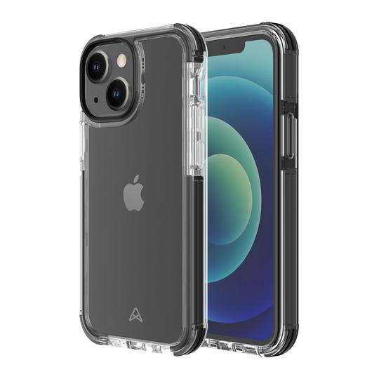 Axessorize PROShield Plus étui transparent testé contre les chutes pour Apple iPhone 13 mini | Noir