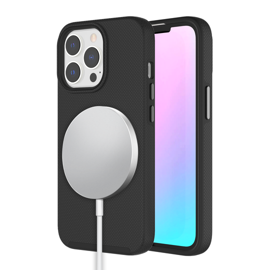 Axessorize PROTech MagSafe Compatible Dual-layered Anti-Shock Case with Raised Lips for Apple iPhone 13 Pro