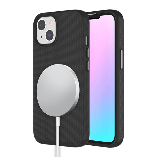 Axessorize PROTech MagSafe Compatible Dual-layered Anti-Shock Case with Raised Lips for Apple iPhone 13