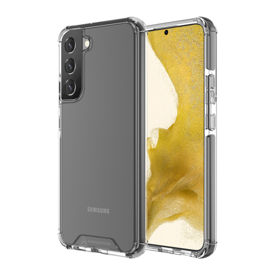 Axessorize PROShield Military-Grade Protection Clear Case for Samsung Galaxy S22+ | Black