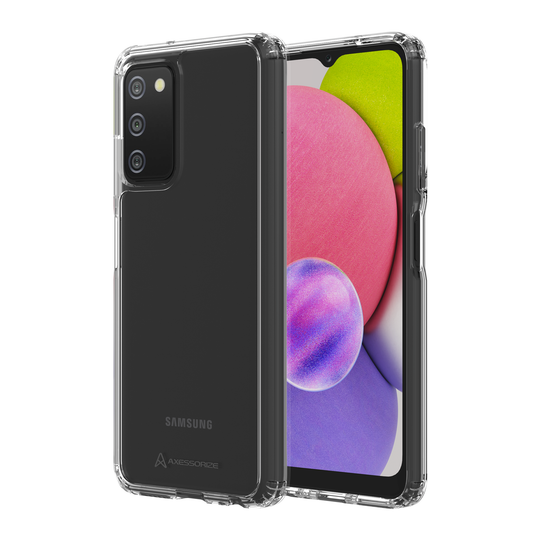 Axessorize ULTRA CLEAR Drop-tested Clear Case for Samsung Galaxy A03s