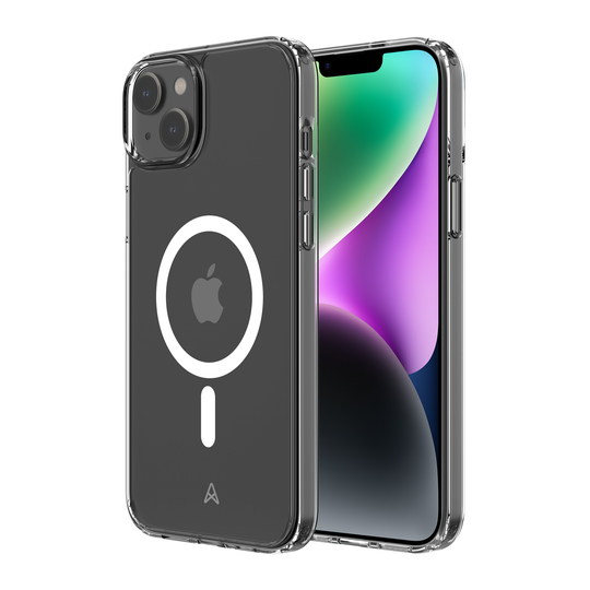 Axessorize ULTRA CLEAR Étui Compatible avec MagSafe testé contre les chutes pour Apple iPhone 14 