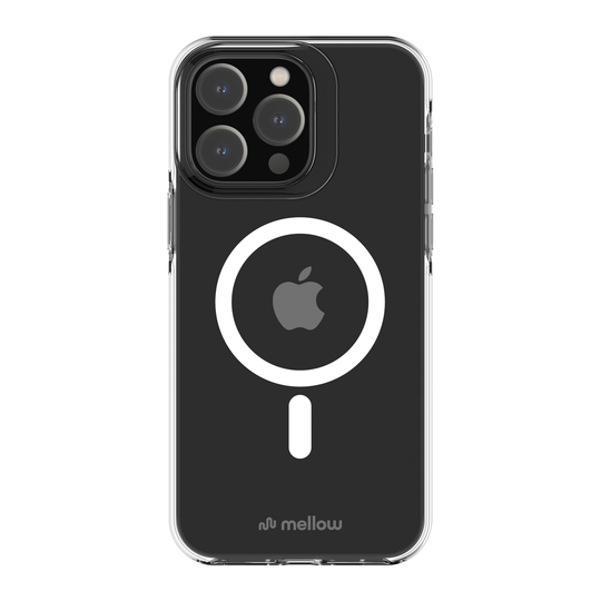 AXS Crystal Shield étui compatible avec MagSafe fabriqué avec du plastique recyclé pour Apple iPhone 14 Pro Max|