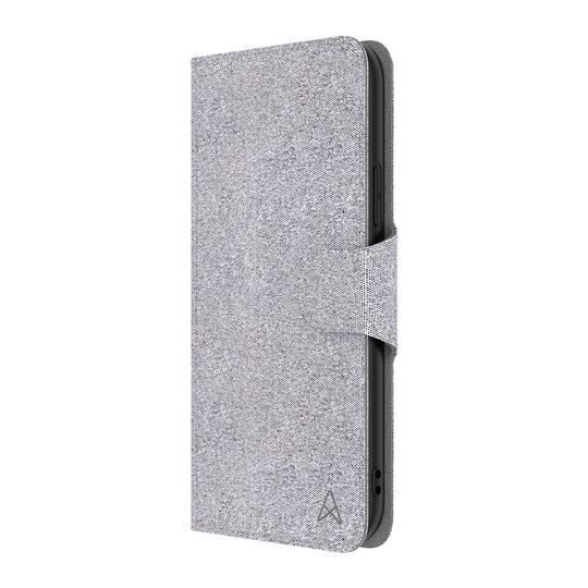 Axessorize 2-en-1 étui mince LUXFolio magnétique pour Apple iPhone 11/XR | Gris glacier