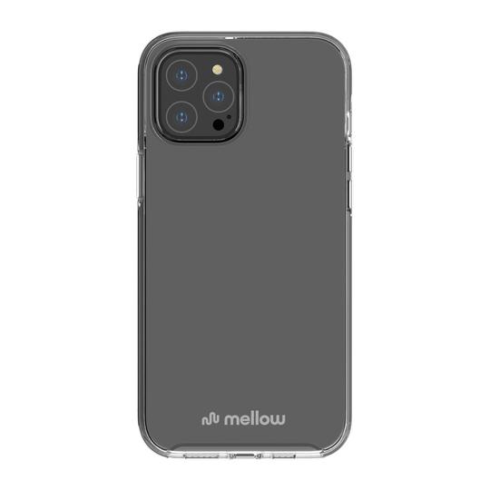 mellow étui ecoclear en plastique recyclé pour Apple iPhone 12/12 Pro | Transparent